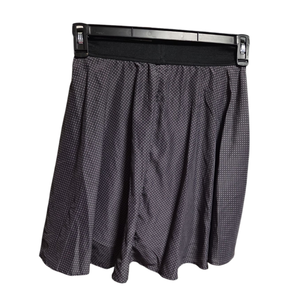 Black and Pink Polka Dot Skirt